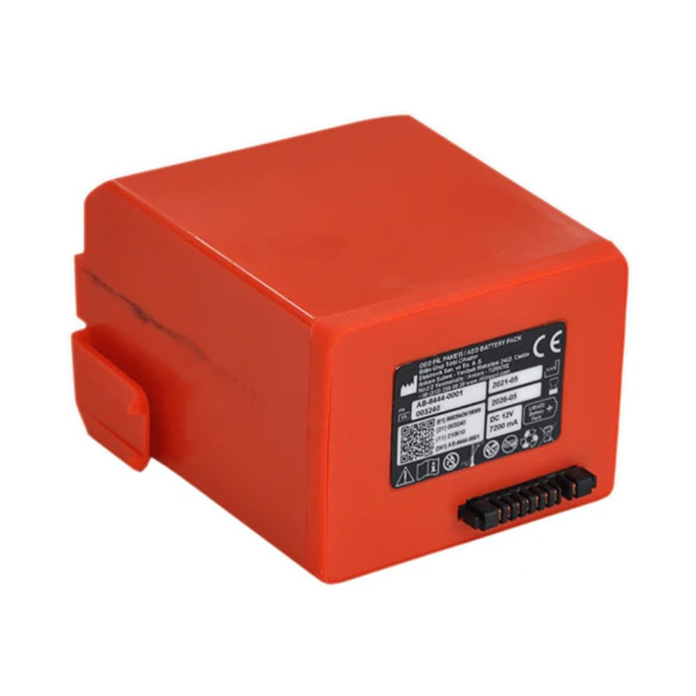 aselsan-batarya-ab-8444-0001-takim-pil-blogu-lityum-12v Aselsan Heartline Defibrilatör Cihazı Bataryası - Görsel 1